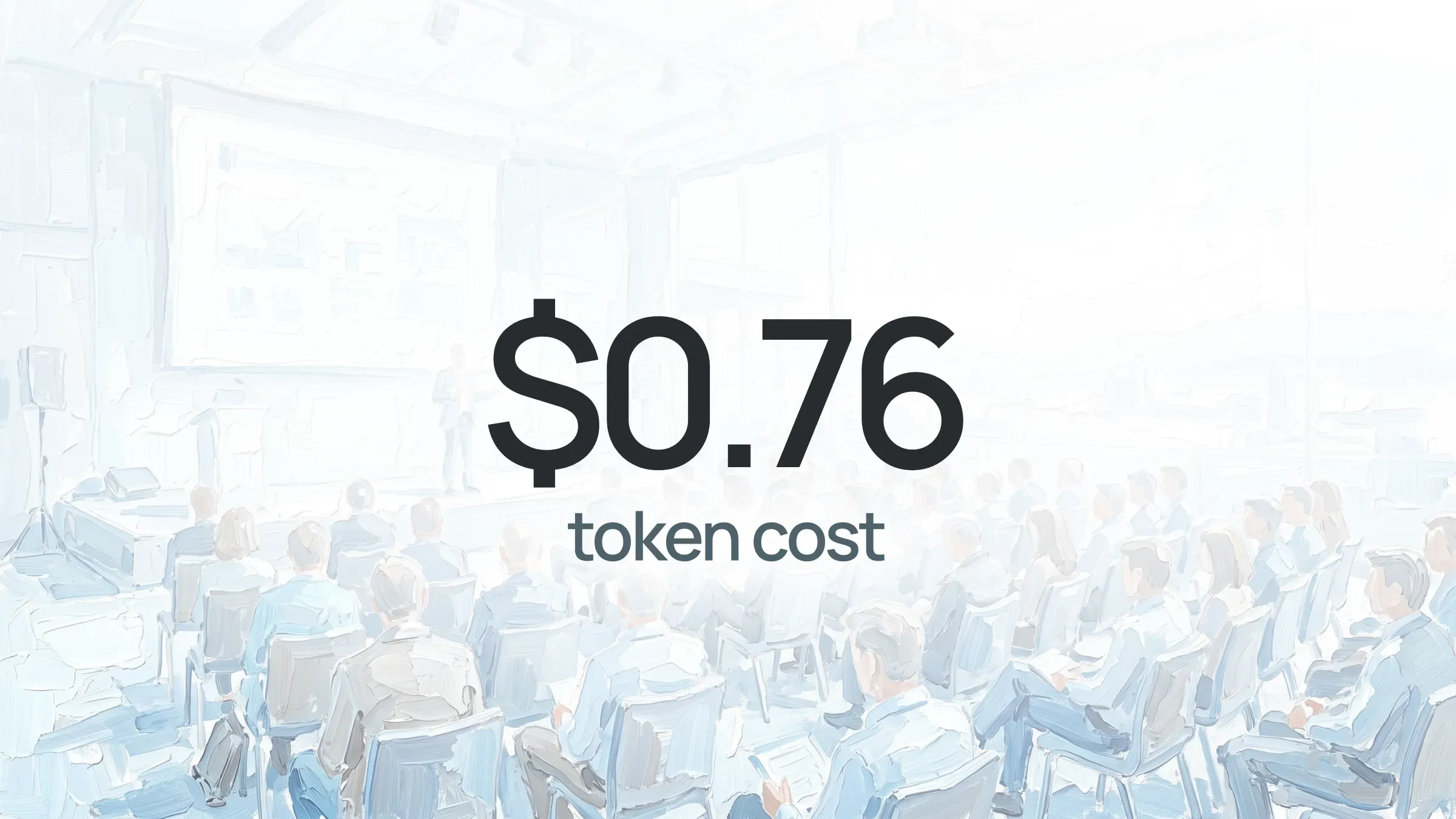 $0.76 token cost